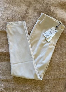 Brand new with tags Zara trousers in cream, size XL (UK 16/18) - Picture 1 of 10