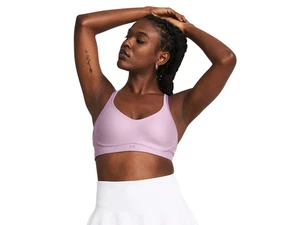 Sujetador deportivo bajo Under Armour Infinity 2.0 para mujer - Soporte estratégico para - Imagen 1 de 2