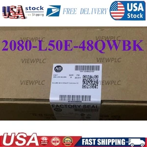 AB 2080-L50E-48QWBK Micro850 48 I/O EtherNet/IP Controller US Free Tax - Picture 1 of 5