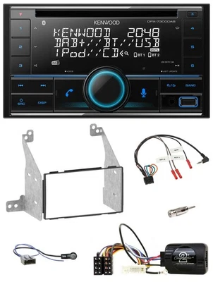 Kenwood CD 2DIN DAB USB Lenkrad Bluetooth Autoradio für Nissan Pathfinder R51 20 - Bild 1 von 4