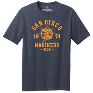 San Diego Mariners 1974 WHA Hockey TRI-BLEND T-Shirt - Bild 1 von 3