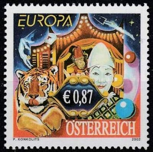 Oostenrijk postfris 2002 MNH 2376 - Europa / Circus - Picture 1 of 1