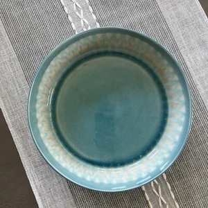 "Cuenco para servir o pasta BAUM Shibori Aqua Turquesa 9""" - Imagen 1 de 4
