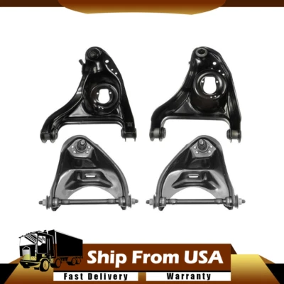 4x Brazo de control delantero superior e inferior rótula para Chevrolet Caprice 1988-90_WT Foto 1 de 4