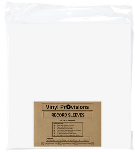 12 Inch Record Anti-Static Inner Sleeves Fits 33 1/3 RPM 100 Pack - Picture 1 of 2