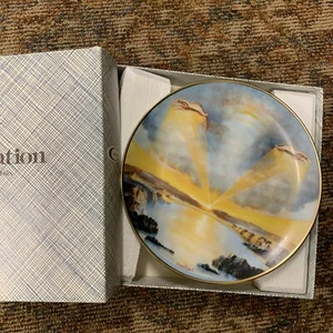 " In The Beginning " Collector plate by Yiannis Koutsis The Creation NIB COA - Picture 1 of 2