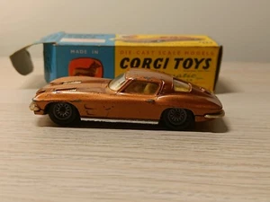 Corgi Toys 310 Chevrolet Sting Ray *in Bronze* und OVP - Bild 1 von 14