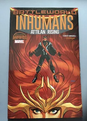 Marvel~ Battleworld Inhumans-Attila’s Rising Graphic Novel Pts #1-#5  (New/2015) - Image 1 of 4