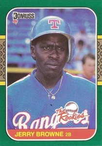 1987 Donruss The Rookies #29 Jerry Browne 40-Set Break! - Picture 1 of 2