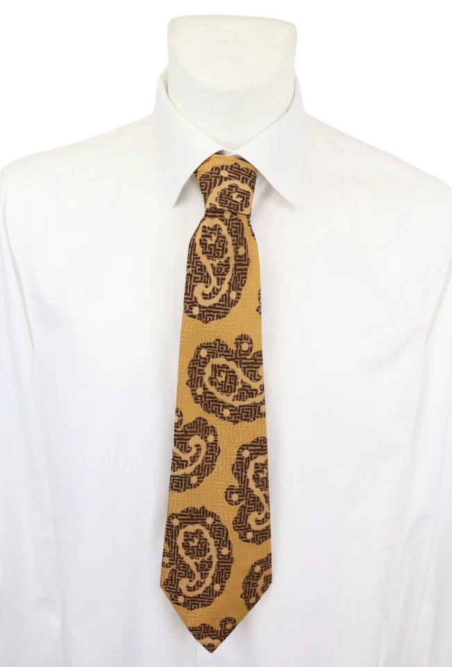 Галстук мужской Dralon эксклюзивный 55 1/2X4 5/16 дюйма в переплете с узором официальный классический - Изображение 1 из 4