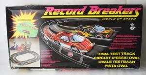 RARE VINTAGE 1989 RECORD BREAKERS OVAL TEST TRACK + PULVERISER HASBRO NEW ! - Picture 1 of 8