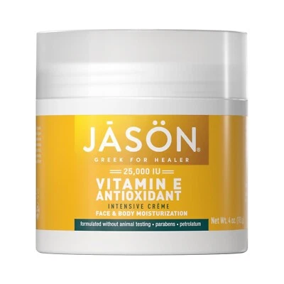 Jason Crema Hidratante, Vitamina E 25.000, Renovación de Edad, 4 Oz (El Embalaje puede... Foto 1 de 4