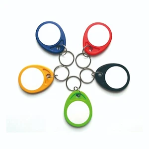 125Khz ID Keyfob EM4100 RFID Proximity Access Control Card Rfid Tag  10pack - Picture 1 of 14