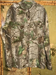 Gander Mountain Mens 2XL Real Tree Camo Guide Series Scent Core Long Sleeve XXL - Picture 1 of 12