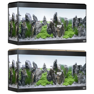 Fluval Roma 200 BT LED Aquarium Black/Oak Fish Tank - Picture 1 of 3