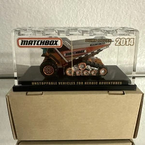 2014 Toy Fair MATTEL Superfast Dump Dozer Truck MATCHBOX - Picture 1 of 6