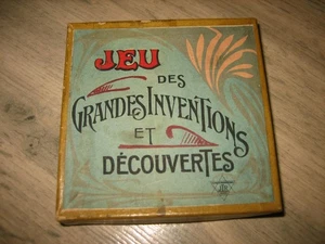 Ancien Jeu des Grandes INVENTIONS et DECOUVERTES collection JLR Paris complet - Imagen 1 de 6