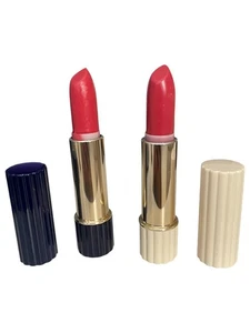 Lot of 2 Estee Lauder All Day Lipstick Rosewood RibbedTube Discontinued NOS - Picture 1 of 4