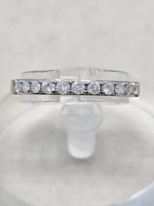 Bandring 9 kt Gold Diamant 1/2 kt Größe O (1,78 g) - Bild 1 von 13