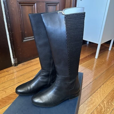 Cole Haan Women's Black Boots Size 9B Rockland Tall Riding Stretch W00210 - Image 1 of 4