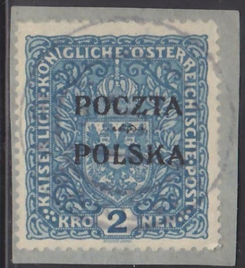 POLEN - OVERPRINT 1919 - Mi.: 44a - used - Picture 1 of 1
