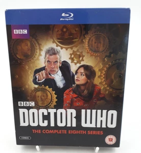 Doctor Who Complete 8th Series 5 Discs Blu Ray 2015 With Slipcase - Picture 1 of 10