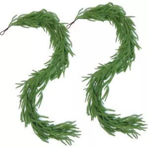Briarwood Lane 2 Piece Faux Botfolk Pine Garland *open box* - Picture 1 of 2