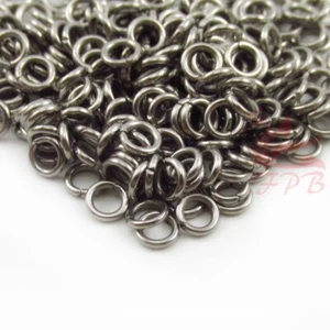 4mm Jump Rings - 100/200/500 Wholesale Stainless Steel 20 Gauge Jumprings F10268 - Picture 1 of 3