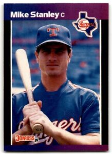 1989 Donruss Mike Stanley  Texas Rangers #166