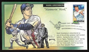 Scott 4082 Baseball Sluggers Mel Ott Hand Painted Bevil FDC Cover 144/225 - Picture 1 of 1