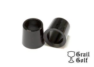 GRAIL GOLF NEW PREMIUM BLK TAPER TIP IRON FERRULES .355 .50".525OD QUALITY LOT - Image 1 of 2