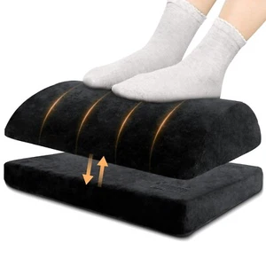 Foot Rest Under Desk Footrest Stool Adjustable Office Computer Cushion Foam Pad - Picture 1 of 9