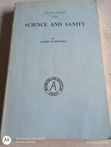 1976 9THpt SELECTIONS FROM SCIENCE & SANITY ALFRED KORZYBSKI PB/LIVRE DE POCHE - Photo 1/8