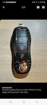 2x Porsche Key Fob Replacement Colored Crest Small Emblem Logo (2 Total) - Image 1 of 4