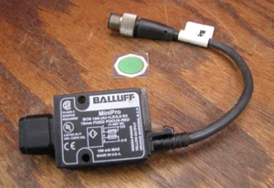 Balluff MiniPro 16mm Fixed red 11-30v Photoelectric Sensor BOS 16K-UU-1LX-0.2-S4 - Picture 1 of 6