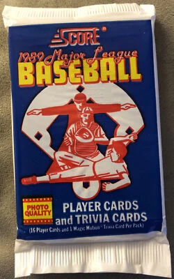 1989 Score Pack Jeff Reed Expos (вверху) Sandy Alomar Padres Новичок (сзади) - Изображение 1 из 2