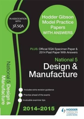 SQA Specimen Paper, 2014 Past Paper National 5 Design & Manufacture & ... by SQA - Image 1 of 2