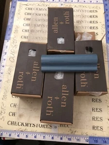 4X 6-Pack NEW Allen + Roth  Blue Ceramic Chair Rail Tile #0857821 - Picture 1 of 12