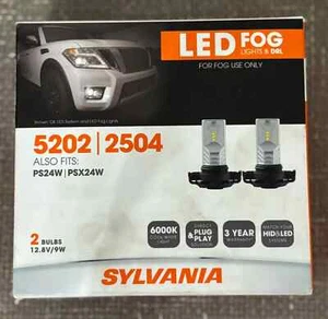 GENUINE Sylvania LED Fog Lights & DRL 5202/2504 (New damaged box)-FREE SHIPPING* - Picture 1 of 6