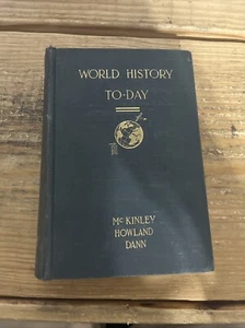 World History in the Making McKinley, Homeland & Dunn - 1927 Hardcover - Picture 1 of 8