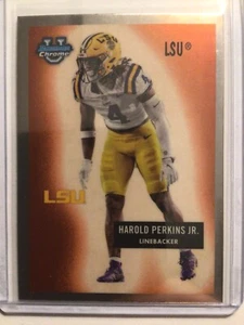 Pack to Plastic 2024 Bowman U Chrome Football 1955 #55B-6 Harold Perkins Jr. - Picture 1 of 2