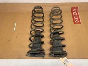 91-92 TOYOTA LAND CRUISER FRONT LEFT & RIGHT SUSPENSION COIL SPRING SET, LOT3335