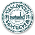 2 x 10cm Vancouver Canada Vinyl Sticker Laptop Car Travel Luggage Label #5975