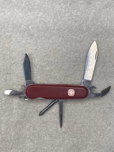 Wenger Delemont Vintage Red Swiss Army Knife - Picture 1 of 7