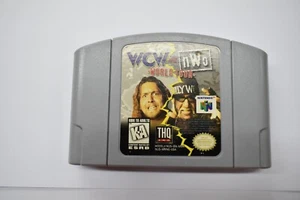 WCW vs NWO World Tour N64 Cartridge Only Cleaned/Tested/Polished - Bild 1 von 6