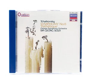 Tchaikovsky Symphony 6 Pathetique CD Compact Disc Sir Geog Solti Chicago SO - Picture 1 of 2