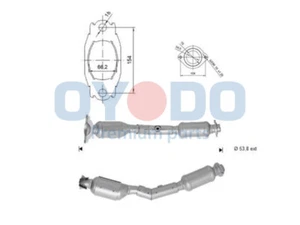 Oyodo 10N0126-OYO Catalytic Converter for Nissan - Picture 1 of 1