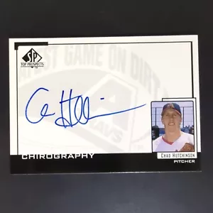 Chad Hutchinson 2000 Upper Deck SP Top Prospects Chirography #CHu Auto Cardinals - Bild 1 von 6