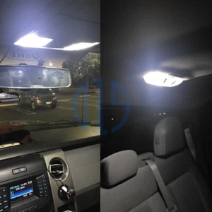 12 x White LED Interior Package License Plate Lights for 1997-2014 Ford F150 - Picture 1 of 10