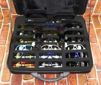 Smith & Wesson S&W Shooting Safety Glasses Dealer Sample Case Qty:18 - Image 1 of 4